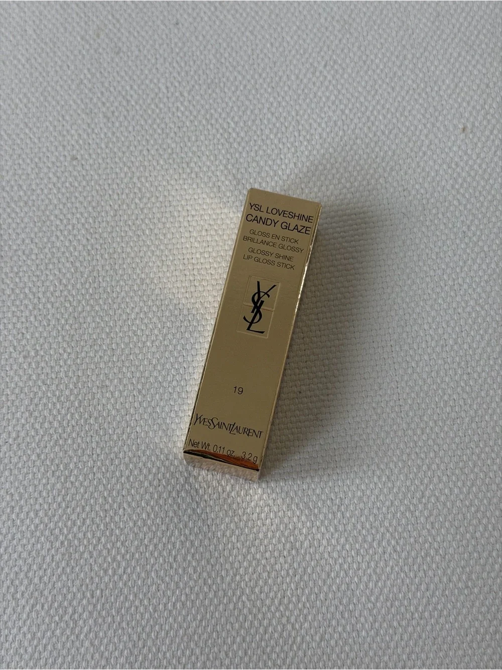 YSL Candy Glaze Lip Gloss Stick in SALTED CARAMEL